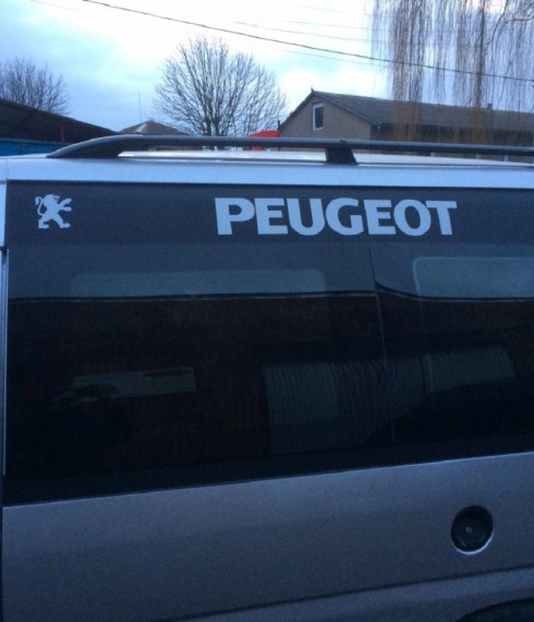 Рейлинги на Peugeot Expert 1995-2007 Can Coruma фото