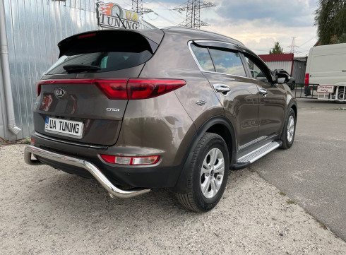 Защита заднего бампера для KIA Sportage 16-22 ML от Tamsan фото