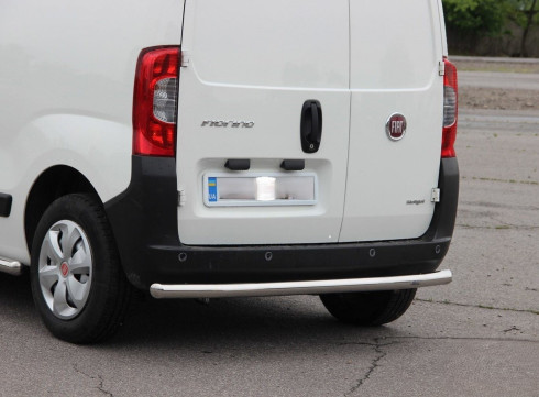 Защита заднего бампера для Fiat Fiorino 07+ труба одинарная от Tamsan фото