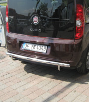 Защита бампера для Opel Combo 2011-2018 труба прямая фото