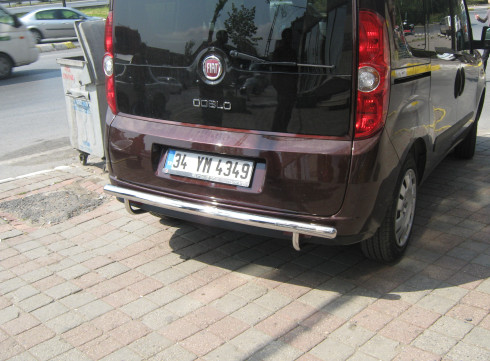 Защита бампера для Opel Combo 2011-2018 труба прямая фото