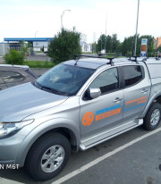 Рейлинги для Mitsubishi L-200 19+ Canopy от CAN Coruma фото