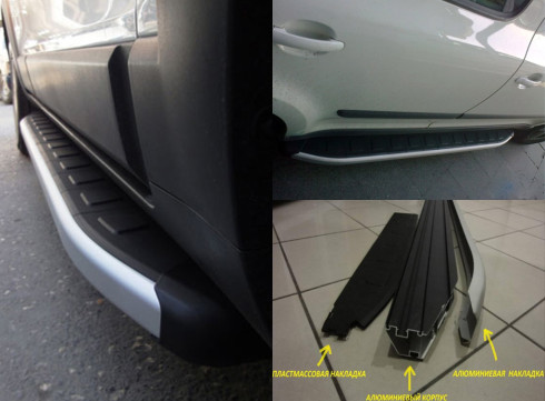 Подножки для MERCEDES-BENZ ML W 163 97-05 Элегант от Tamsan фото