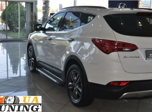 Подножки для Hyundai Grand Santa-Fe 13+ SOMA от производителя Tamsan фото