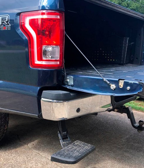 Выдвижная подножка кузова для Ford F-150 2015-2021 фото