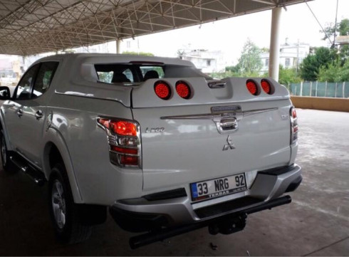 Кунг для Mitsubishi L-200 Grand Box 12-15 от FiberLine фото