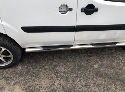 Подножки для Fiat Doblo 1-10 порог труба фото