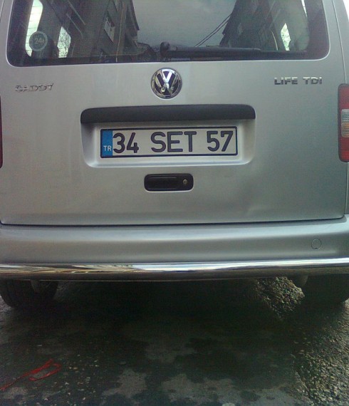 Дуга прямая на Volkswagen Caddy фото