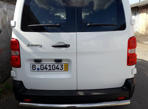 Защита бампера Peugeot Expert / Traveller 2017+ труба прямая фото