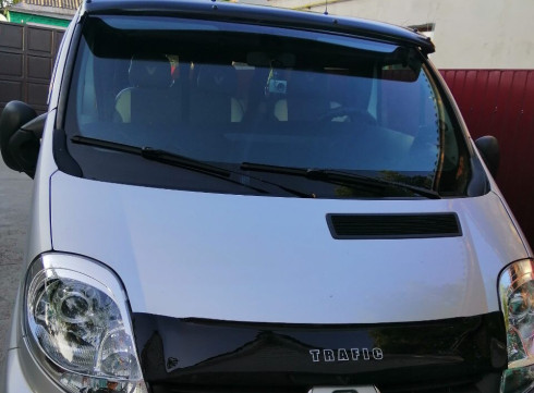 Козырек для Opel Vivaro 2002-2015 фото