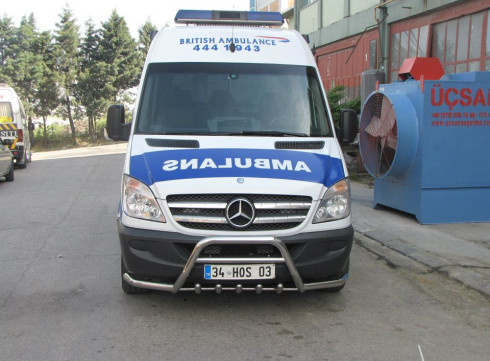 Кенгурятник для MERCEDES-BENZ SPRINTER W906 06-18 фото
