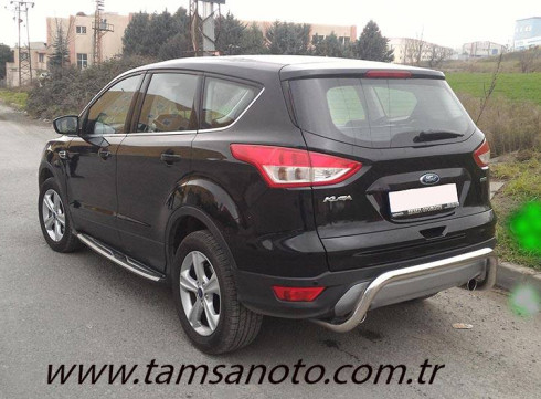 Защита заднего бампера для Ford Kuga 13+ &ldquo;ML&rdquo; фото