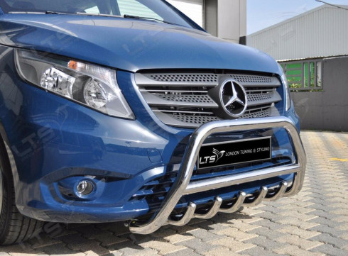 Кенгурятник для MERCEDES-BENZ VITO 14+ от турецкого производителя Tamsan фото