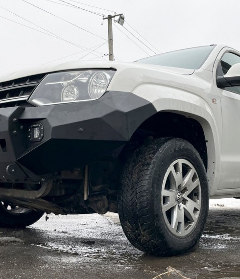 Передний бампер металлический Tamsan для VW Amarok 2010+ фото