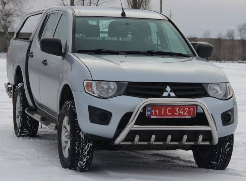 Кенгурятник для Mitsubishi L-200 06-11 от Tamsan фото
