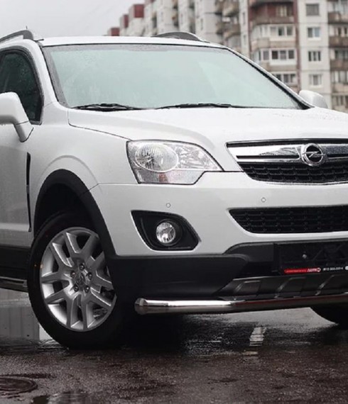 Труба одинарная на Opel Antara фото