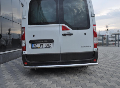 Защита заднего бампера для Nissan Interstar 10+ труба одинарная от Tamsan фото