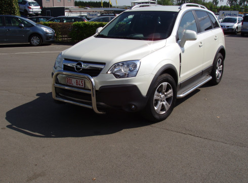 Подножки для Opel Antara 2006-2016 порог листом фото