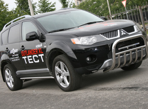 Кенгурятник для Mitsubishi Outlander XL 06-10 от Tamsan фото