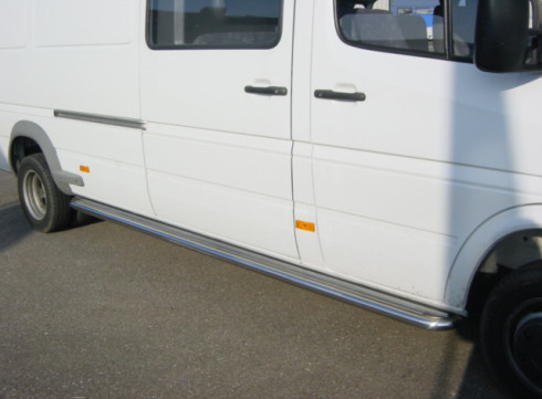 Подножки для MERCEDES-BENZ SPRINTER W903 95-06 порог листом от Tamsan фото