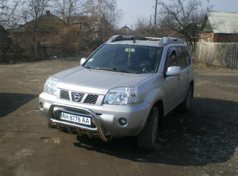 Кенгурятник для Nissan X-Trail 2001-2007 фото