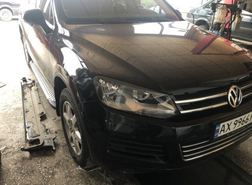 Подножки для Volkswagen Touareg 03-18 SOMA фото