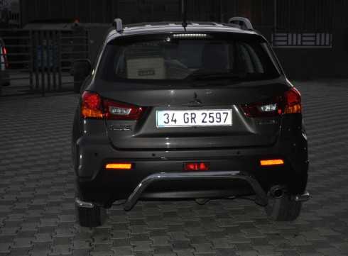 Защита заднего бампера для Mitsubishi ASX 14+ ML от Tamsan фото