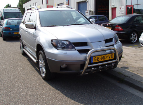 Кенгурятник для Mitsubishi Outlander 01-08 от Tamsan фото