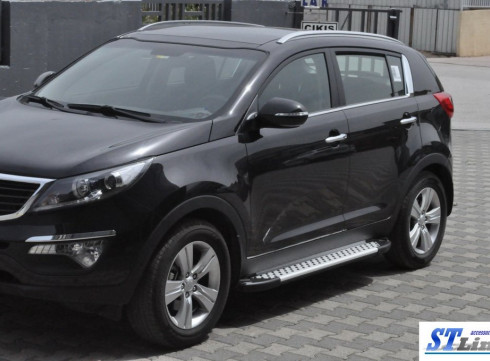 Подножки для KIA Sportege 10-15 SOMA от Tamsan фото