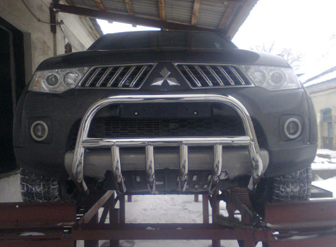 Кенгурятник для Mitsubishi Pajero Sport 2008-2016 от Tamsan фото