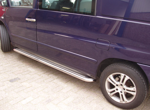 Подножки для Mercedes-Benz Vito 96-03 порог листом от Tamsan фото