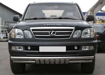 Защита переднего бампера для LEXUS GX 98-07 Graunder от Tamsan фото