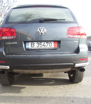 Уголки Одинарные для Volkswagen Touareg 03-10 фото