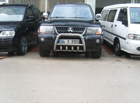 Кенгурятник для Mitsubishi Pajero Vagon 98-07 от Tamsan фото