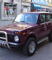Подножки для LADA Niva порог листом от Tamsan фото