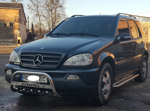 Кенгурятник для MERCEDES-BENZ ML W 163 97-05 от Tamsan фото