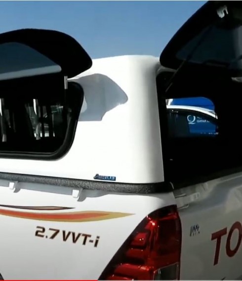 Кунг Toyota Hilux араб 2015+ Aeroklas Buddy фото