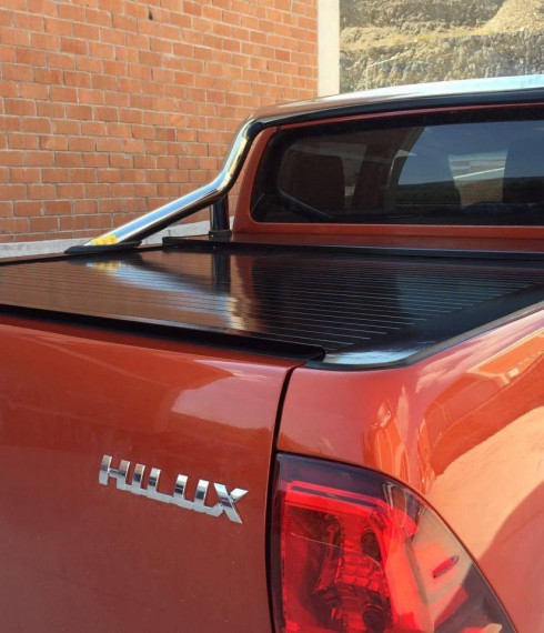 Ролета на Toyota Hi-Lux 2015+ под Oem Roll-Bar Arline фото