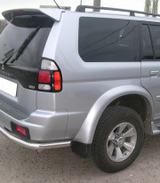 Защита заднего бампера для Mitsubishi Pajero Sport 98-08 труба одинарная от Tamsan фото