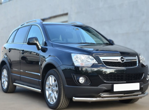 Защита бампера для Opel Antara 2006-2016 перед двойной фото