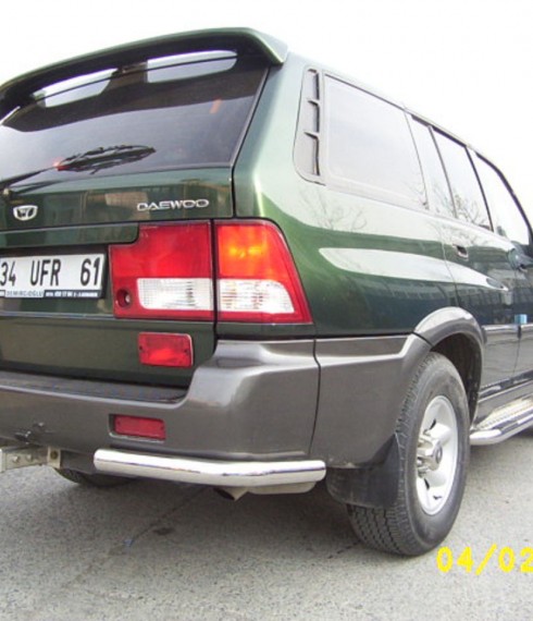 Уголки одинарные на SsangYong Musso фото