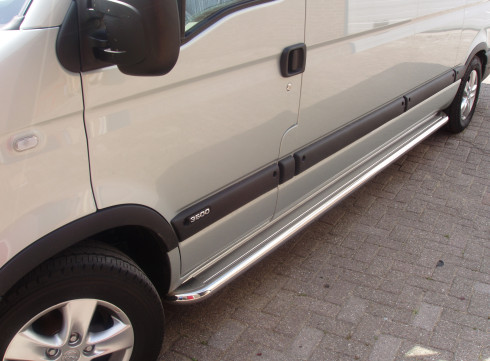 Подножки для Nissan Interstar 10+ от турецкого производителя Tamsan фото