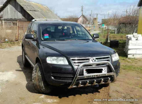 Кенгурятник для Volkswagen Touareg 2003-2010 фото