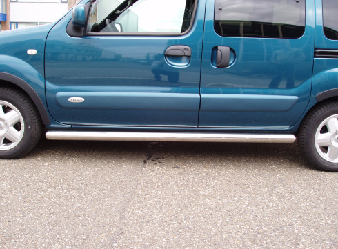 Подножки для Nissan Kubistar 98-10 порог трубой от Tamsan фото
