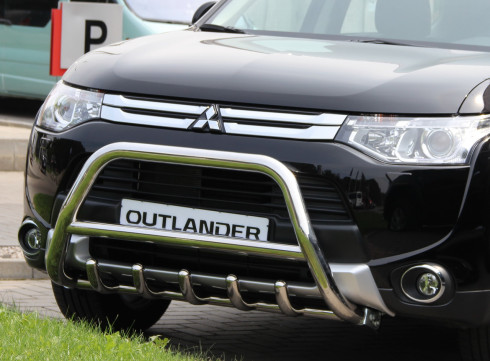 Кенгурятник для Mitsubishi Outlander XL 12-15 от Tamsan фото
