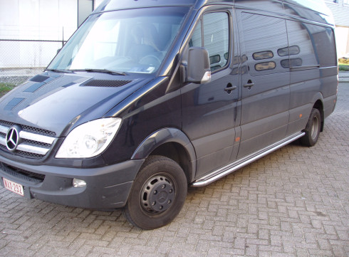 Подножки для MERCEDES-BENZ SPRINTER W906 06-18 порог листом от Tamsan фото