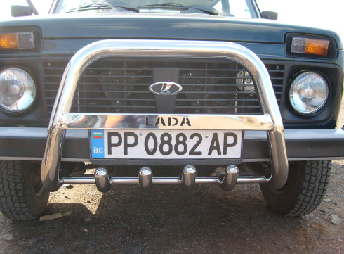 Кенгурятник для LADA Niva от Tamsan фото