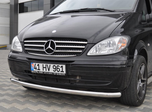 Защита переднего бампера для MERCEDES-BENZ VITO 96-03 труба двойная от Tamsan фото