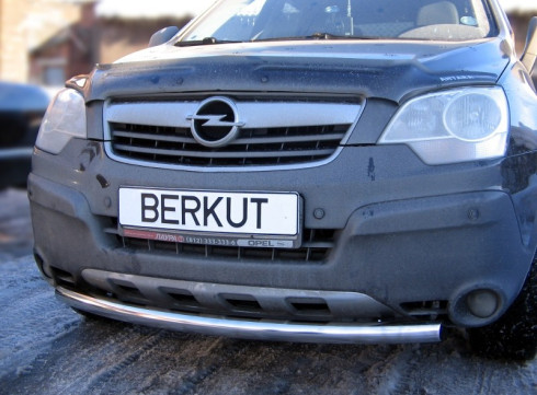 Защита бампера для Opel Antara 2006-2016 перед одинарный фото