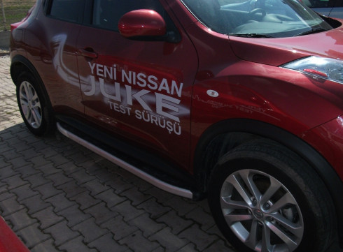 Подножки для Nissan Juke 10+ Элегант от Tamsan фото